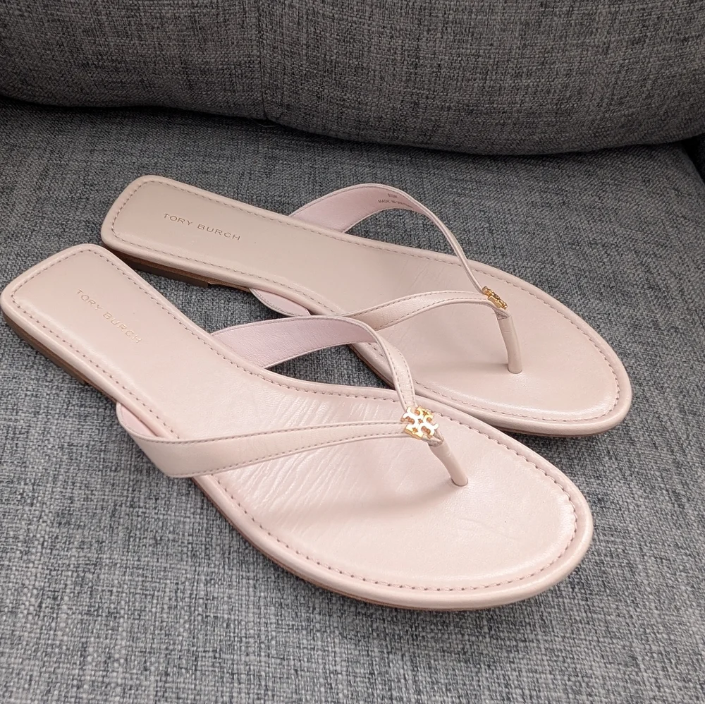 Tory Burch Women's Classic Leather Flip-Flop